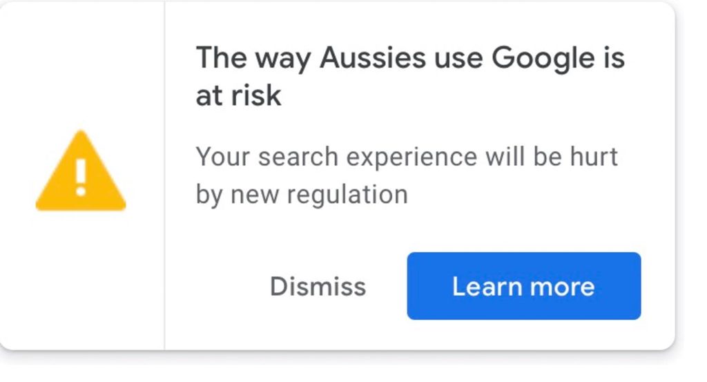 google news warning for Aussies