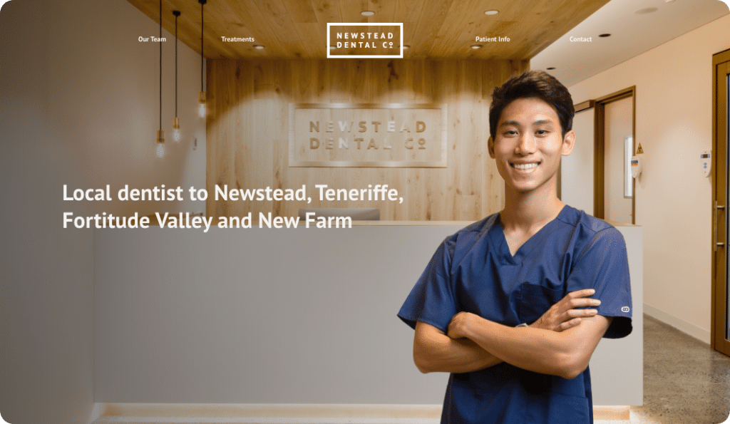 Newstead Dental Co website